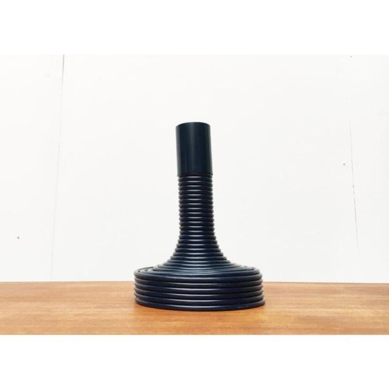 Lampe de bureau italienne en spirale de l'ère spatiale par Angelo Mangiarotti pour bougie en vente 1
