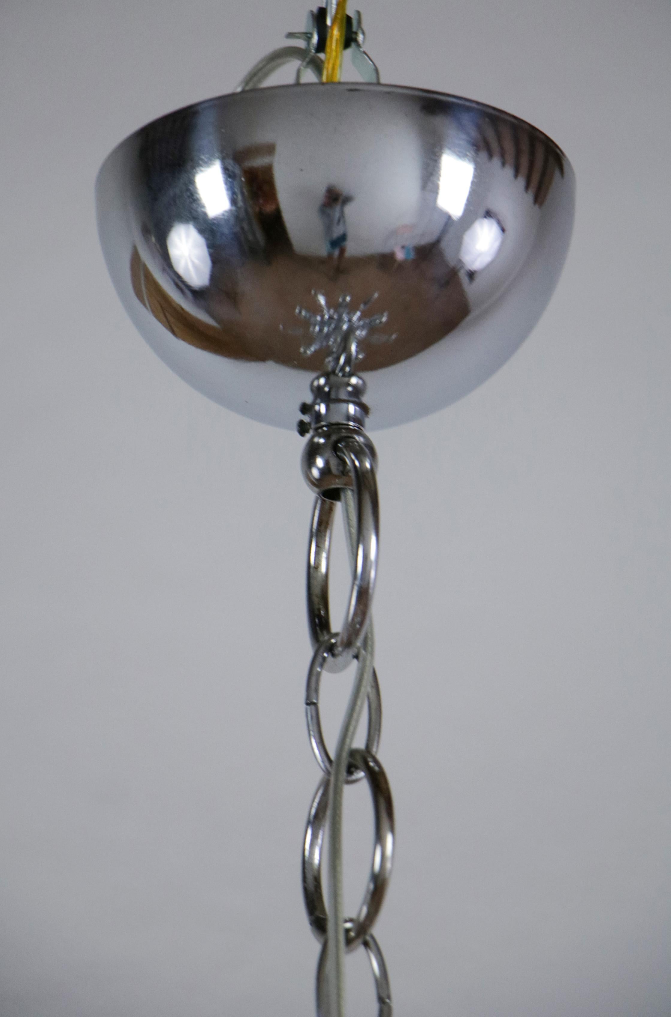 Italian Space Age Sputnik 20 Lights Chandelier by Reggiani Goffredo, 1965s For Sale 9