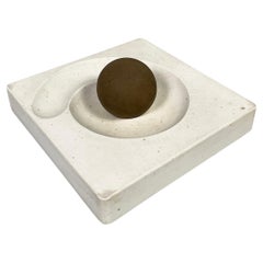 Italian Space Age table ashtray Spiros Eleonora Peduzzi Riva Artemide, 1960s