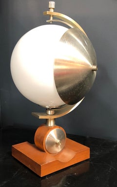 Italienische Space Age Turn Able Tischlampe, 1960er Jahre
