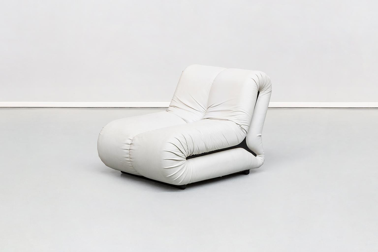 white leather armchairs
