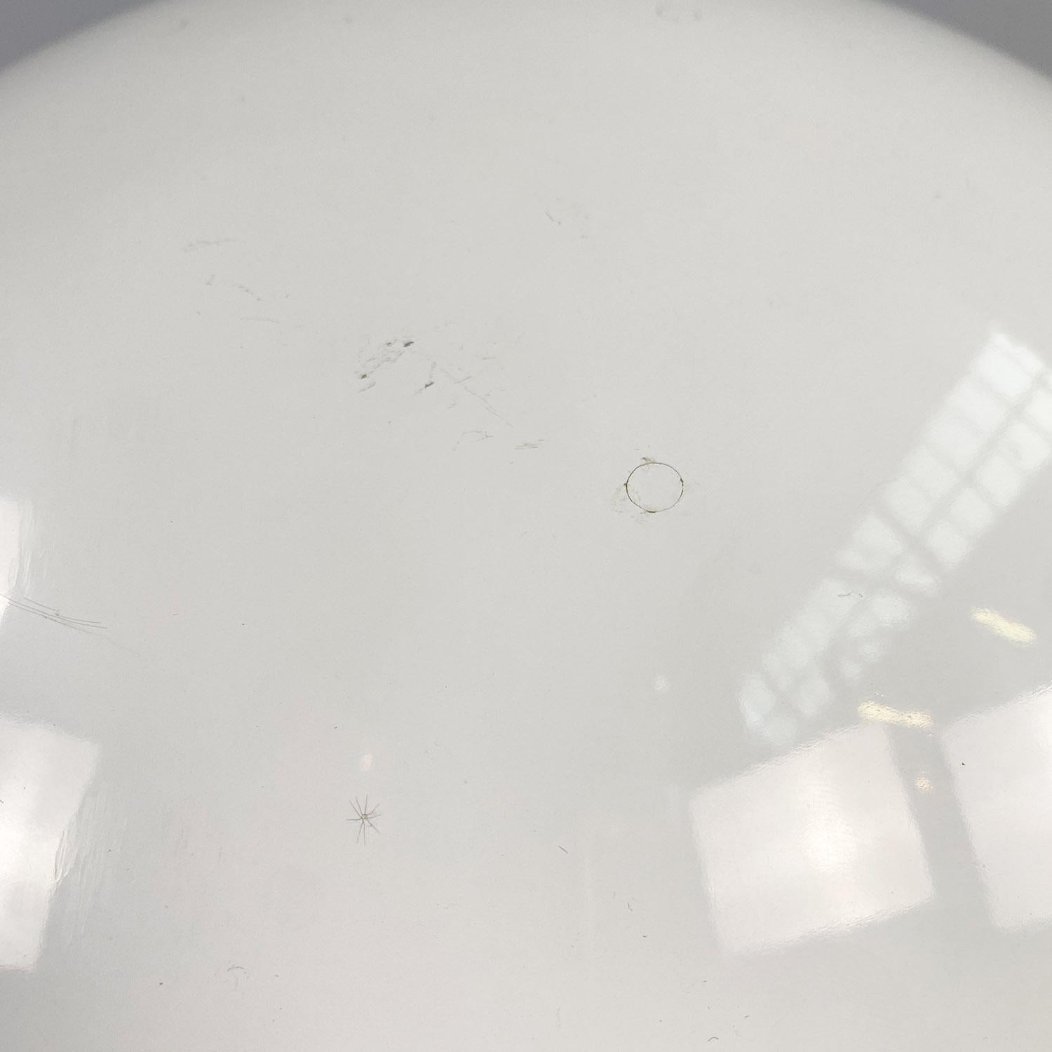 Lampe de table Vaga italienne de l'ère spatiale en métal blanc par Franco Mirenzi, Valenti, 1970 en vente 4