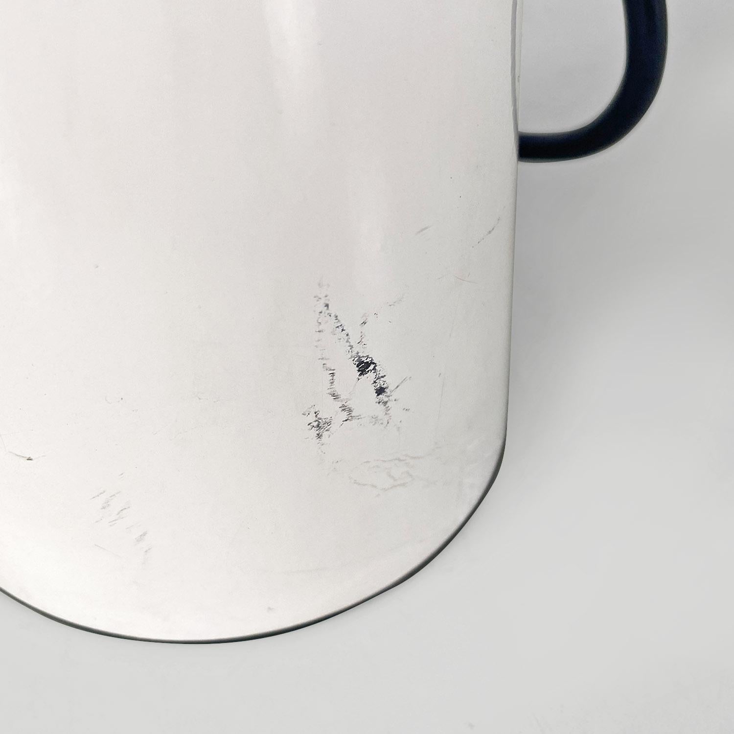 Lampe de table Vaga italienne de l'ère spatiale en métal blanc par Franco Mirenzi, Valenti, 1970 en vente 9