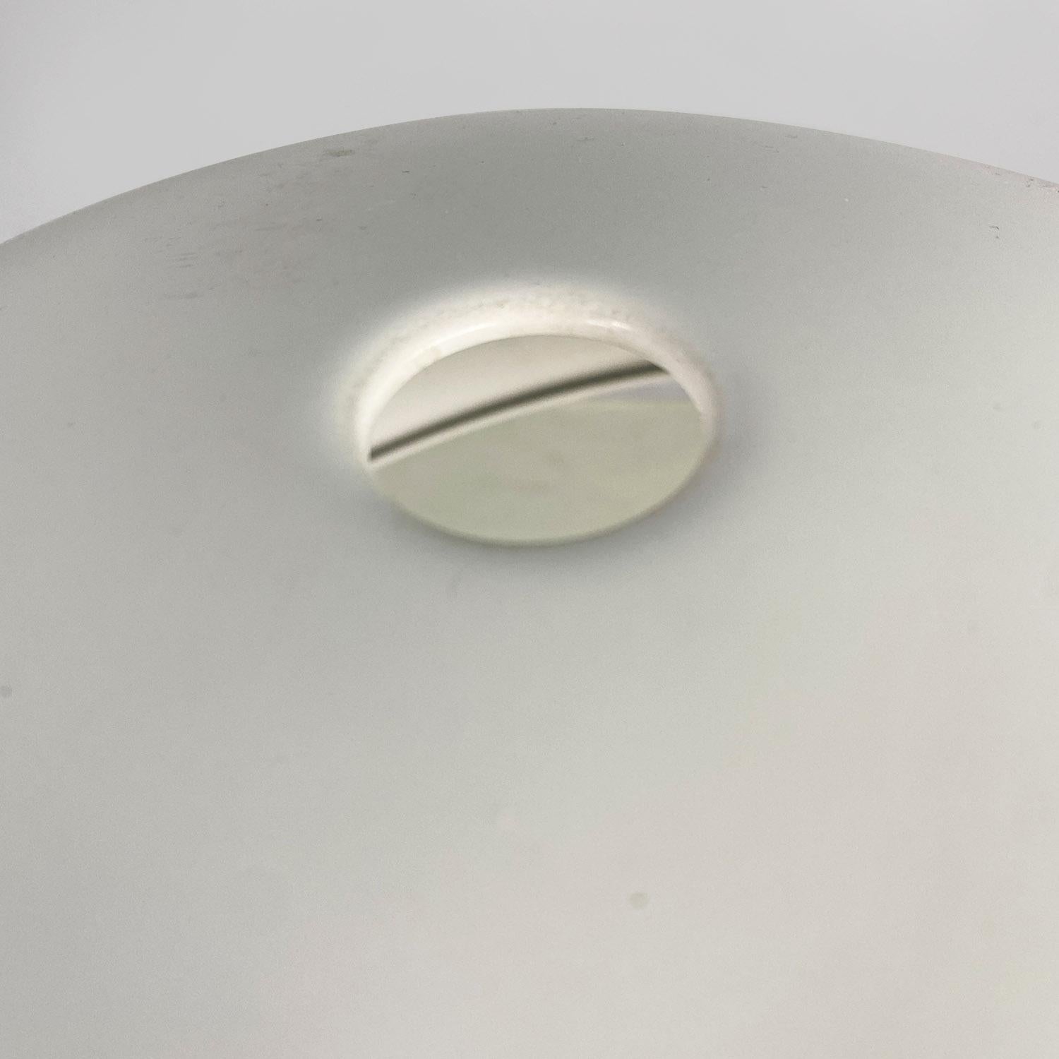 Lampe de table Vaga italienne de l'ère spatiale en métal blanc par Franco Mirenzi, Valenti, 1970 en vente 11