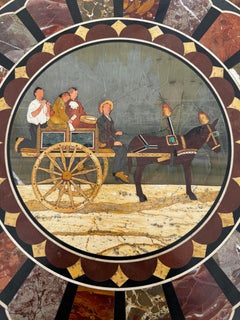 Italian Specimen Marble / Pietra Dura Occasional Table, 20th Century