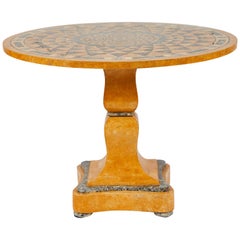 Italian Specimen Marble Table