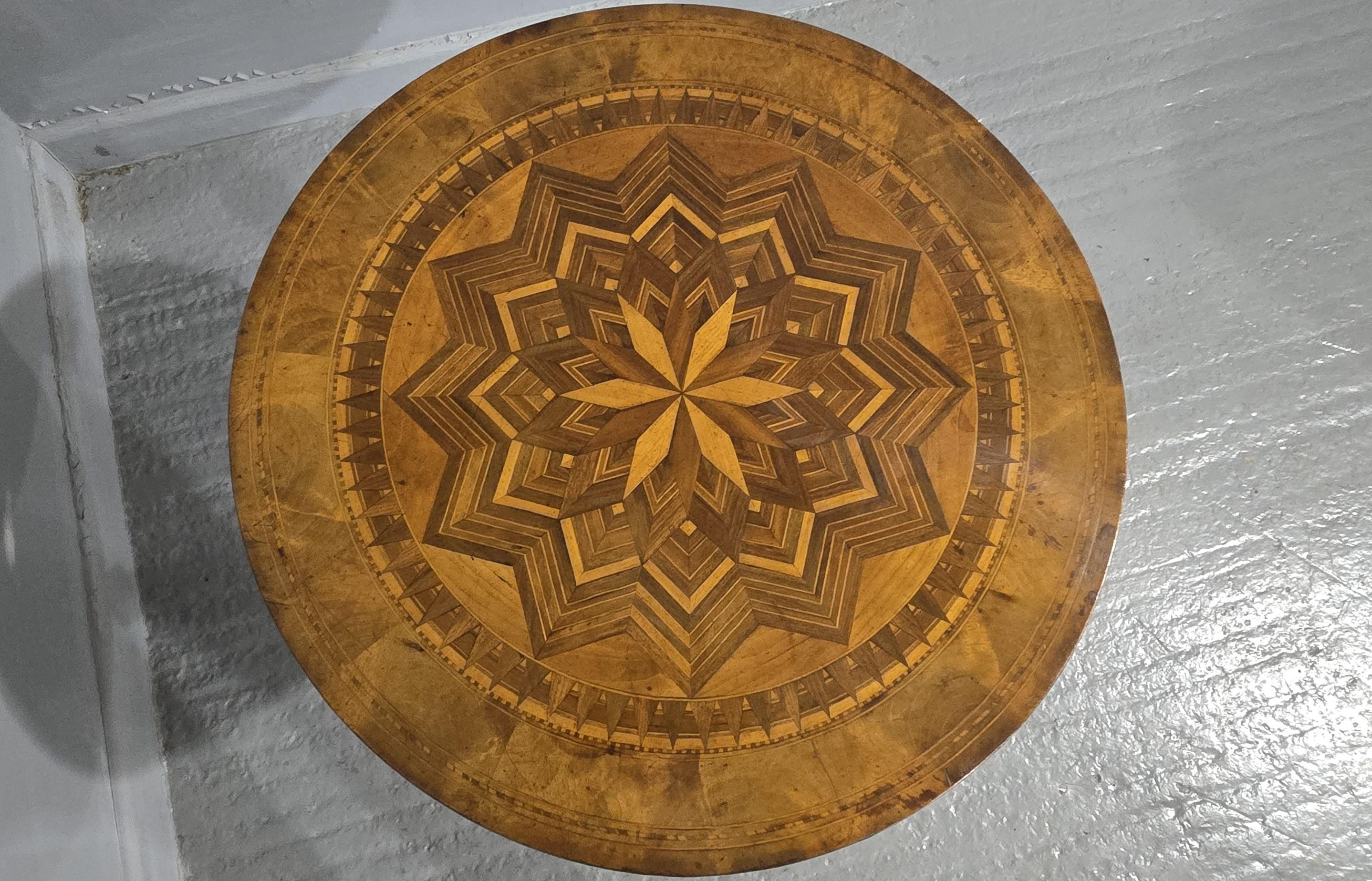 XIXe siècle Table à spécimens italienne en vente