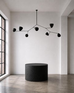 Lampada a ragno italiana con struttura articolata  Braccia con e 10 sfumature - Personalizzabile.
