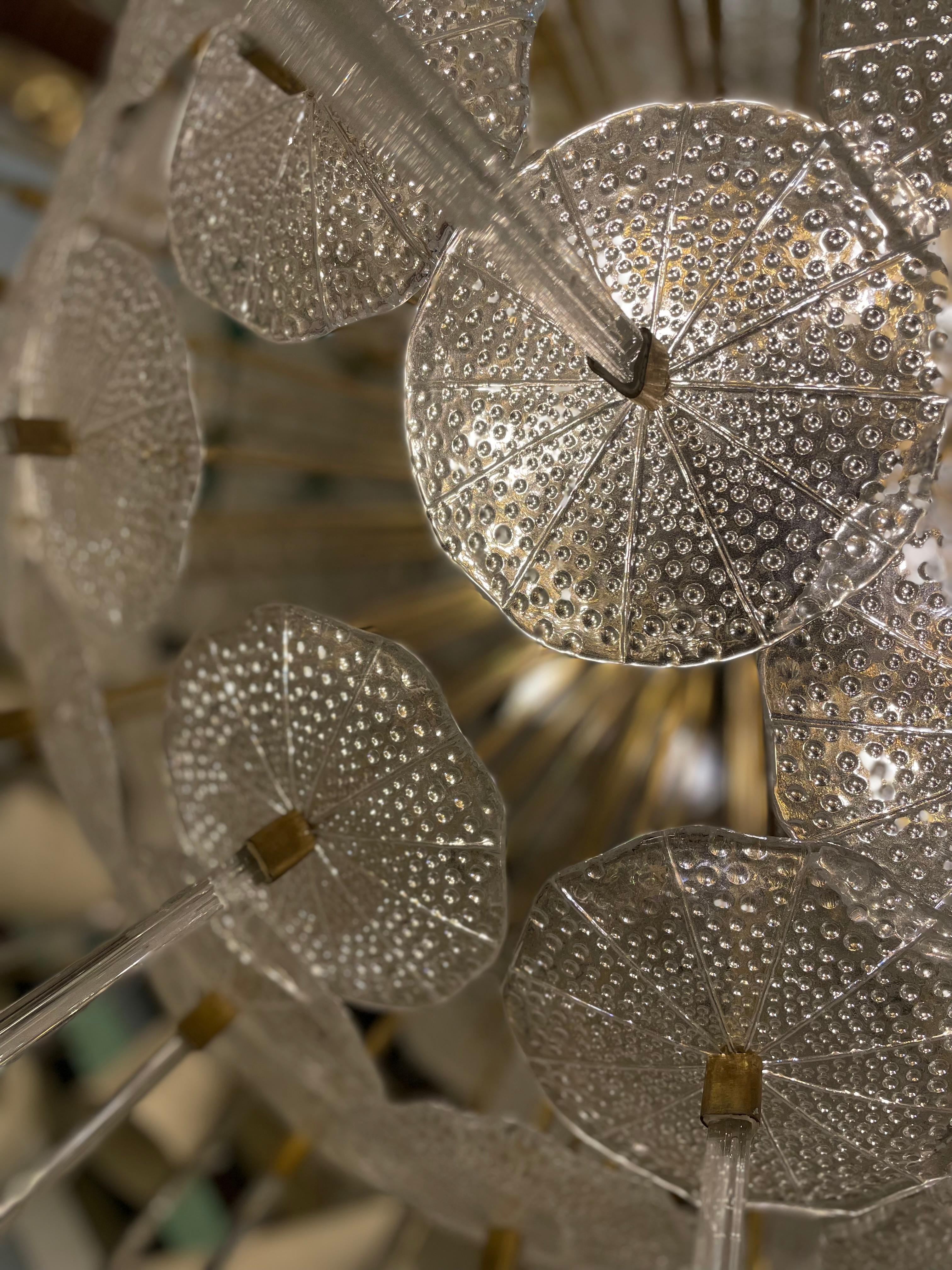 Italian Sputnik Chandelier in Murano Glass In Good Condition For Sale In London, GB