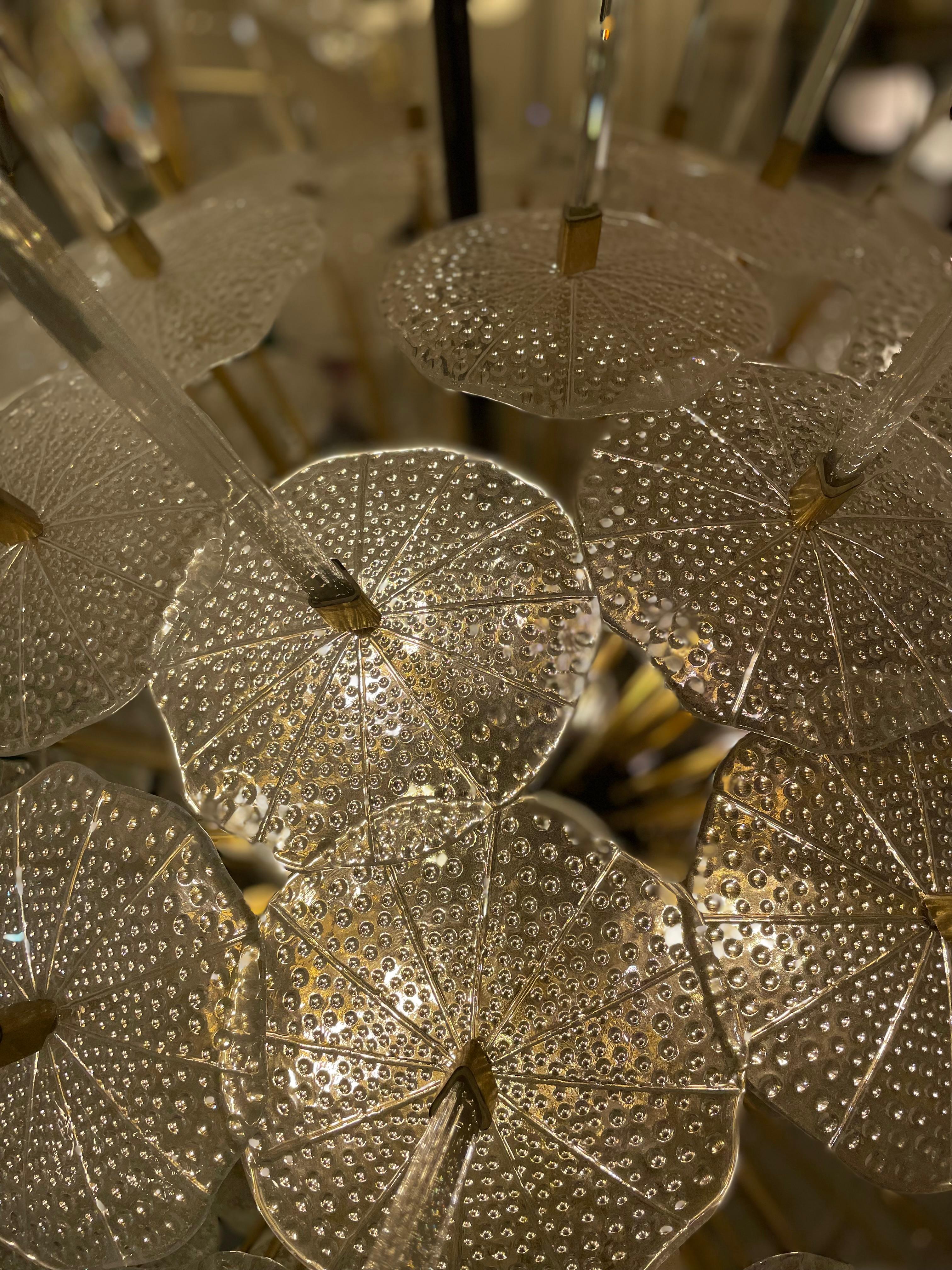 Italian Sputnik Chandelier in Murano Glass For Sale 1