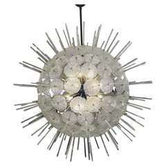 Italienischer italienischer Sputnik-Kronleuchter aus Muranoglas, um 1960