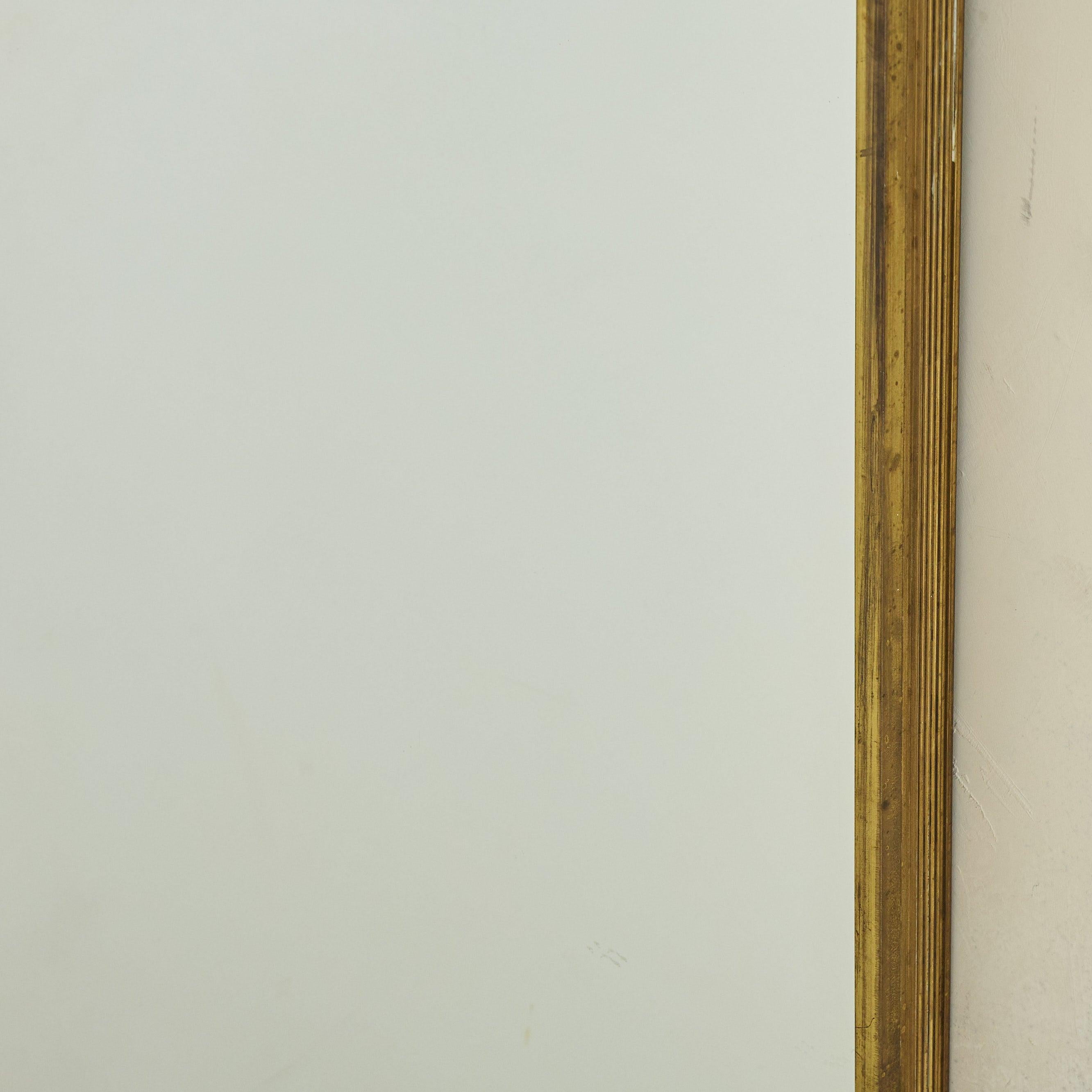 Mid-20th Century Italian Square Brass Wall Mirror with Scalloped Corners, 1960s - 2 Available For Sale
