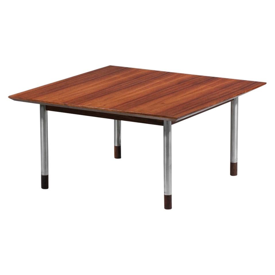 Italian Square Coffee Table Style Finn Julh Italian Design For Sale