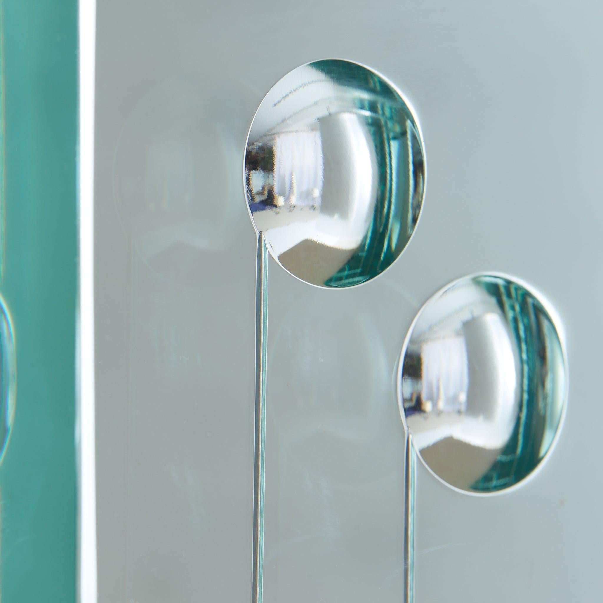 Italian Square Crystal Vase by Pierangelo Gallotti & Luigi Radice, 1960s im Angebot 1