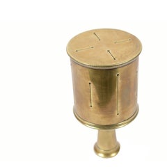 1850 Italian Brass Square Measurement Surveyor Instrument, Scientific Instrument