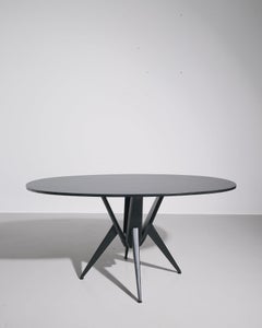 Italian Stained Wood  Dining table from the 1950s