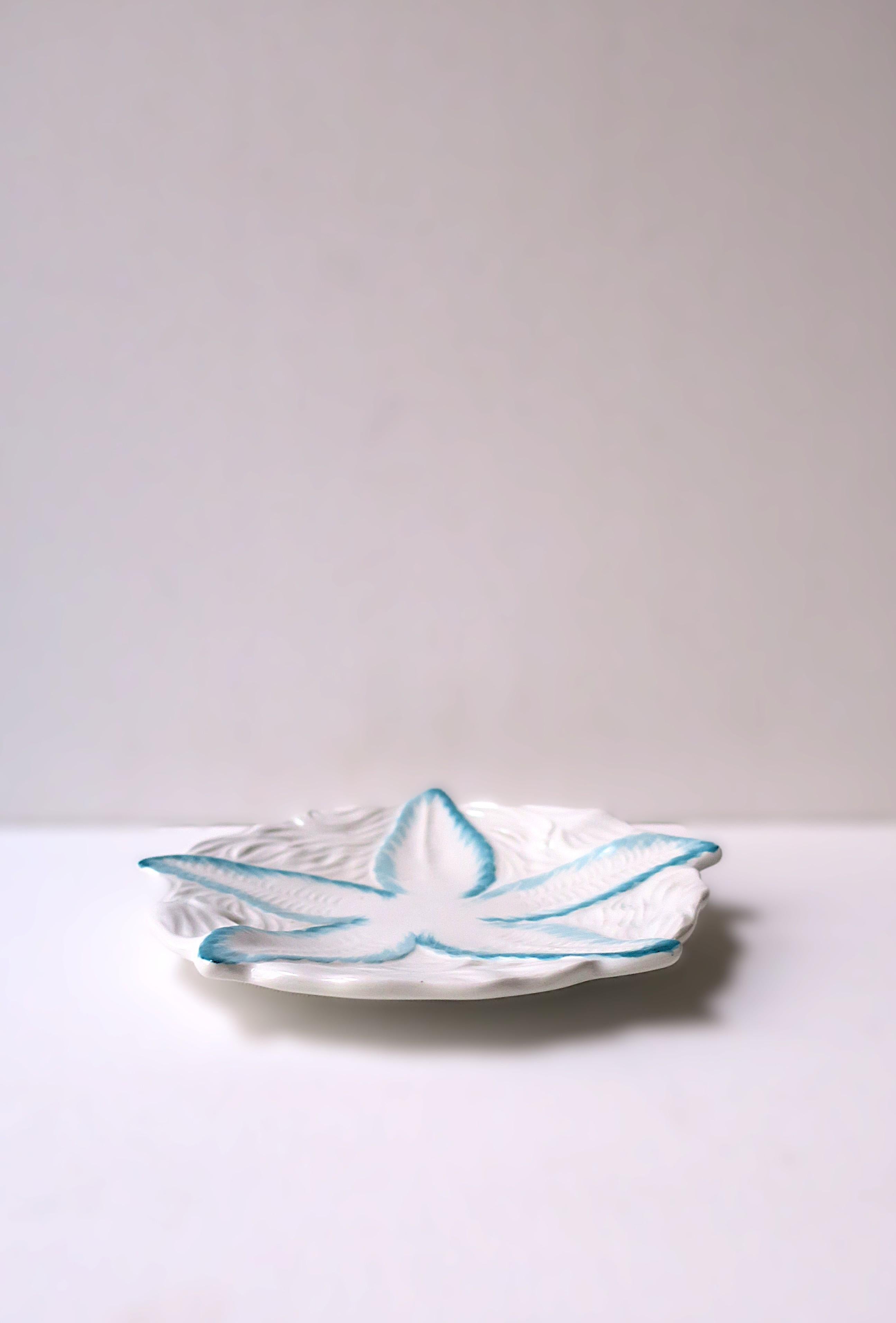 Plato Estrella de mar italiana, set de 2 Cerámico en venta