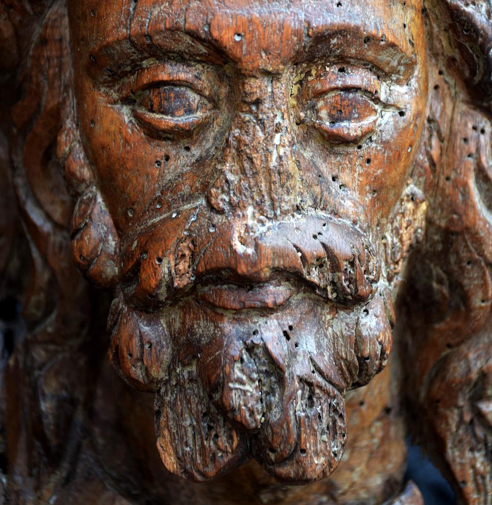 Wood Italian Statue of Christ