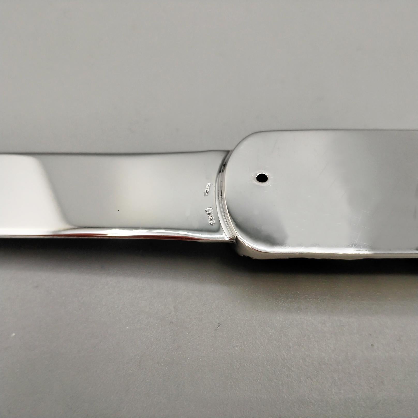Italienische Sterling Silber Brieföffner 'Zeiger Hund' Griff (Zeitgenössisch) im Angebot