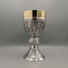 Italian Sterling Silver liturgical chalice