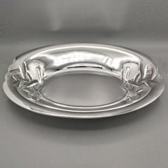 Italian Sterling Silver oval centerpiece