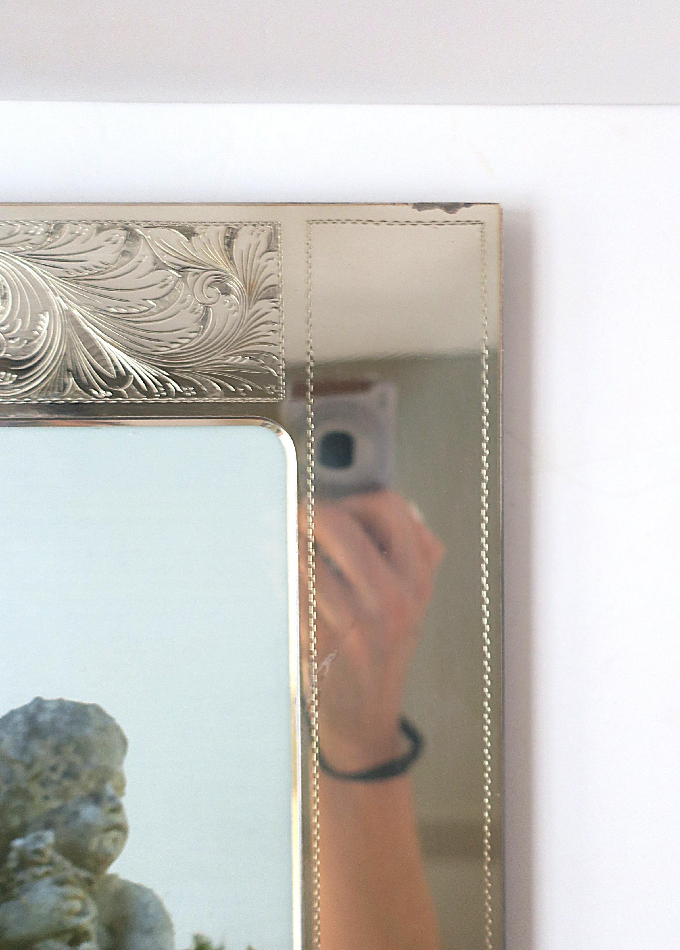 Italian Sterling Silver Picture Frame For Sale 3