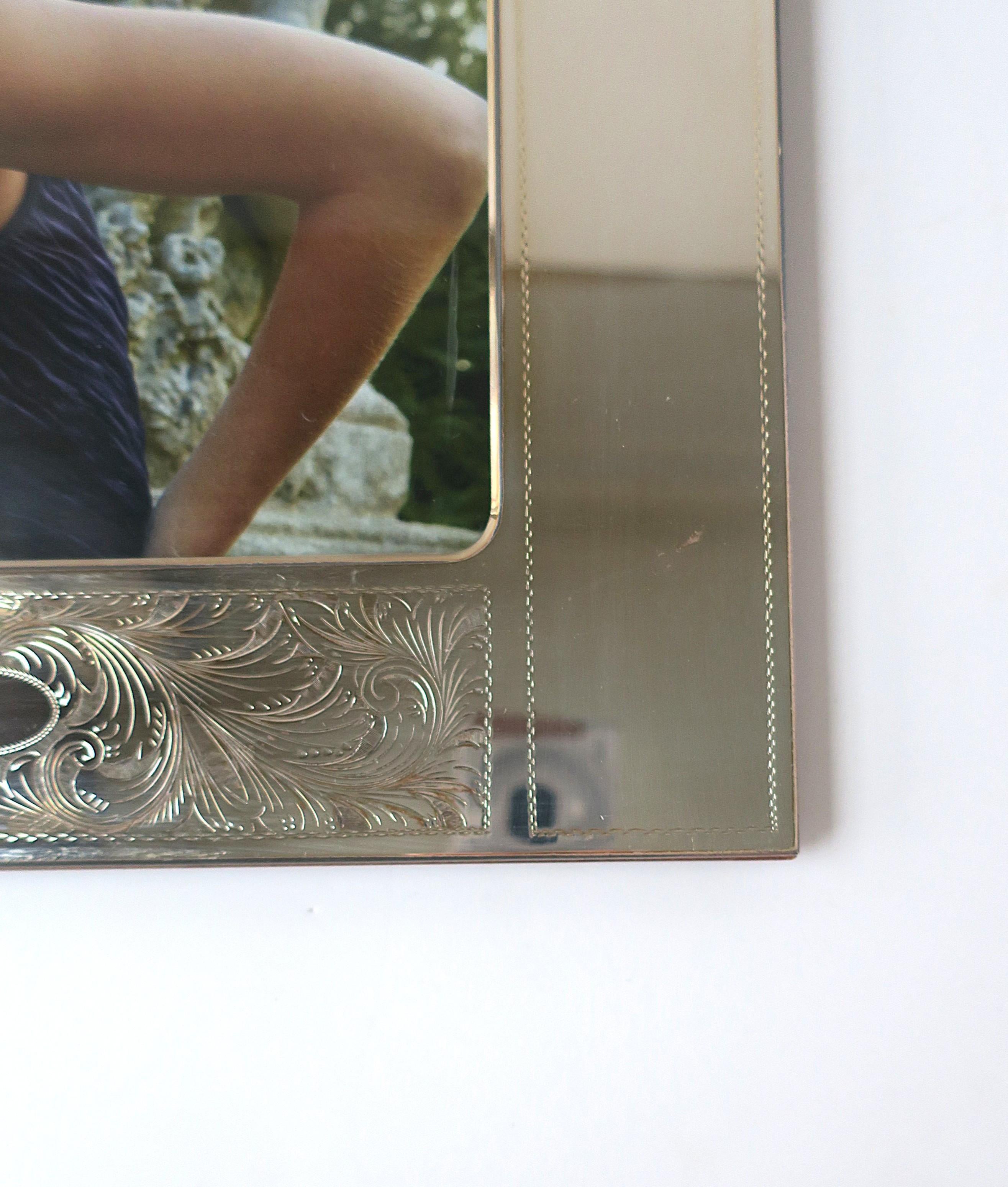 Italian Sterling Silver Picture Frame For Sale 4