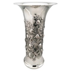 italian Sterling Silver Vase