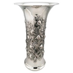 vase en argent sterling italien