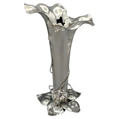 vase en argent sterling italien