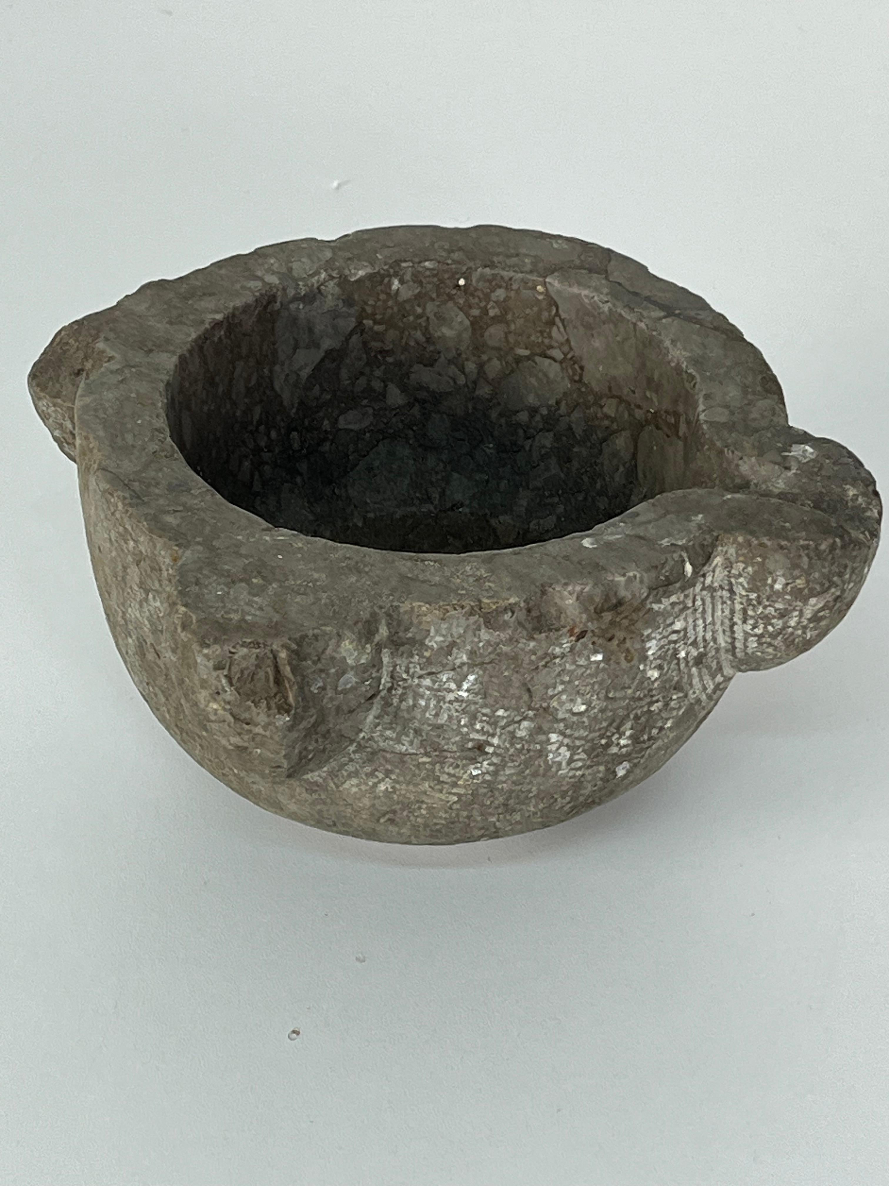 Italian Stone Mortar, 1930s For Sale 5