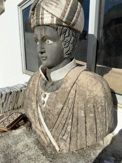 Italian Stone Sculpture Early 20th Century