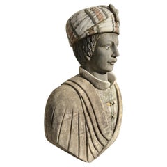 Italian Stone Sculpture Early 20th Century