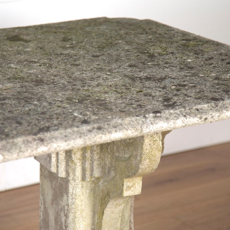 Italian Stone Table For Sale at 1stDibs