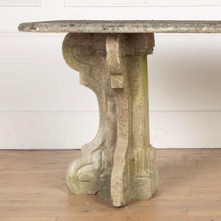 Italian Stone Table For Sale at 1stDibs