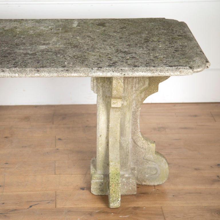 Italian Stone Table at 1stDibs