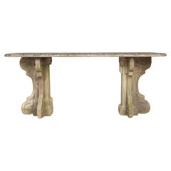 Vintage Italian Stone Table