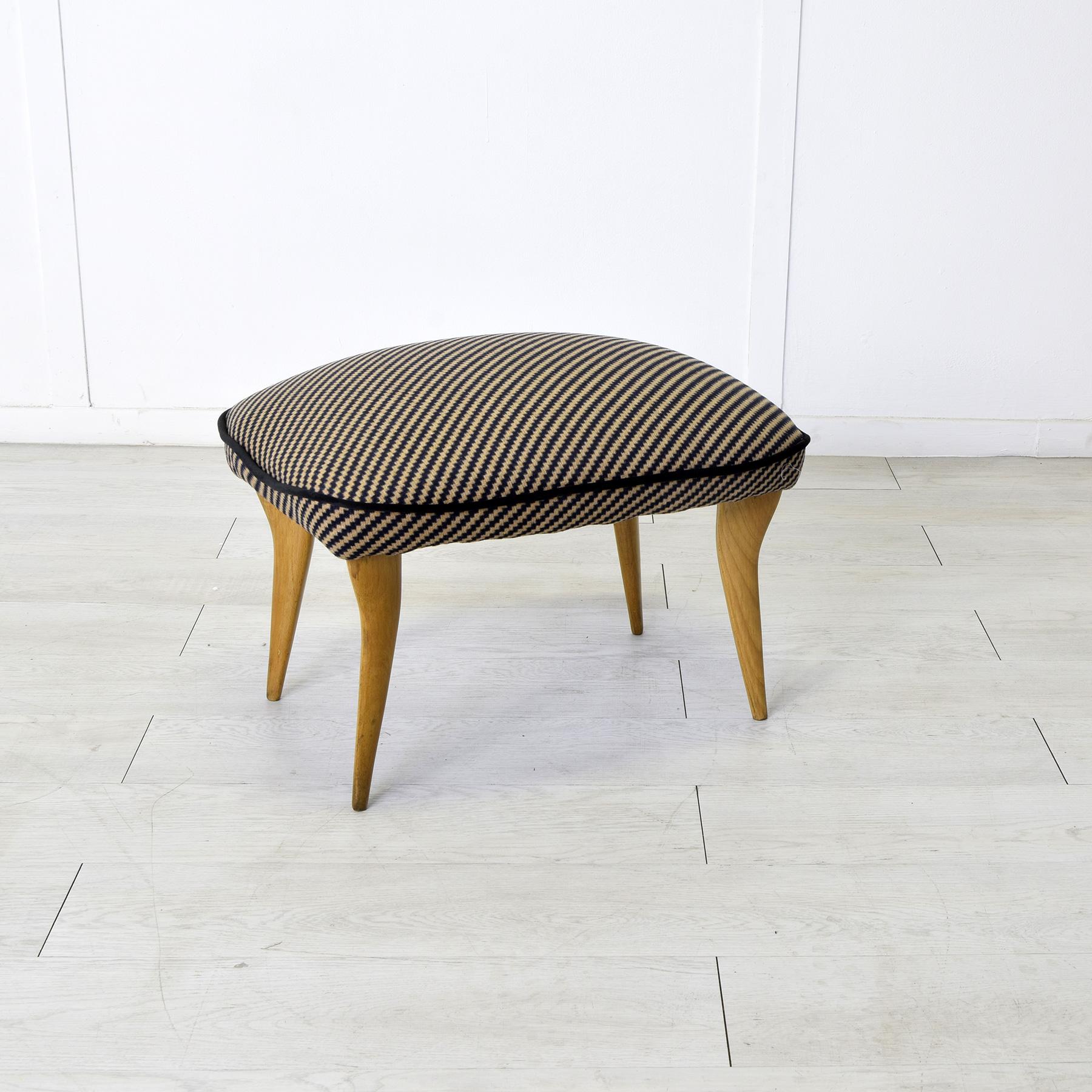 Italian stool from the 1960s In condizioni buone in vendita a bari, IT
