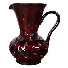 Vaso a caraffa in Studio Pottery di Fratelli Fantullacci, anni '60