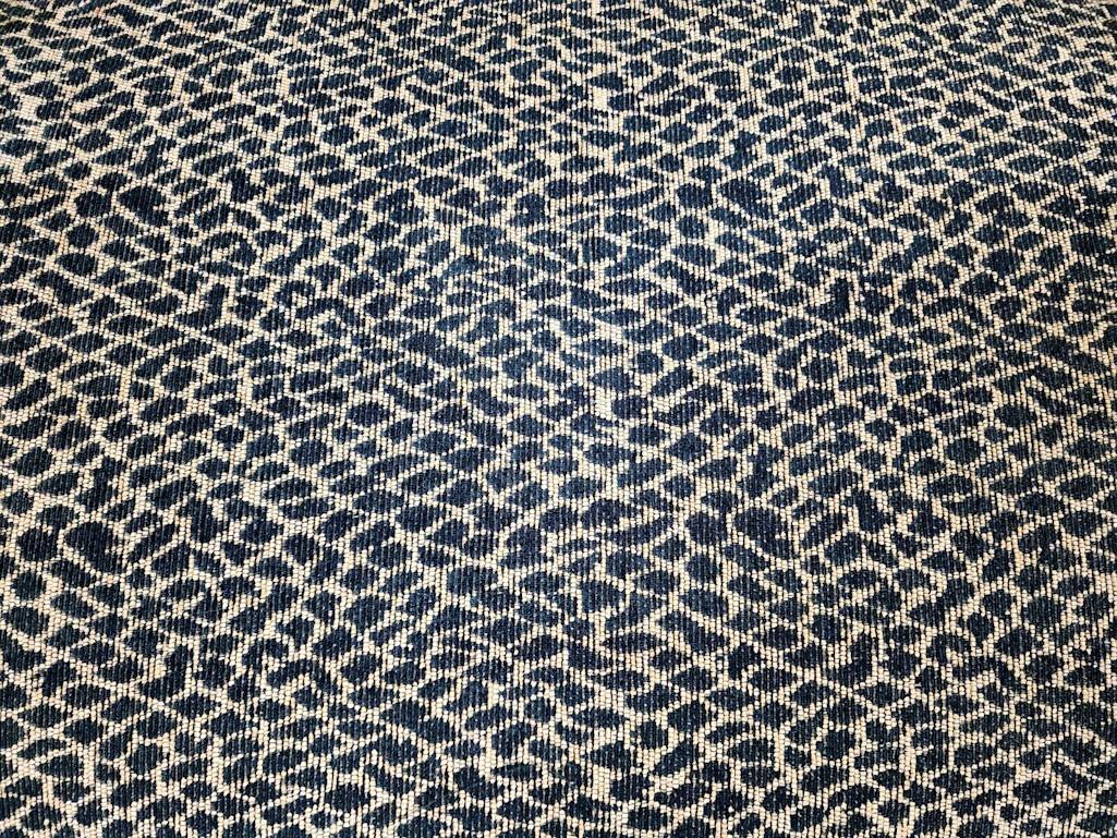 Late 20th Century Italian Style Bench Leopard Fabric