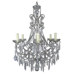 Italian Style Crystal Beaded Chandelier