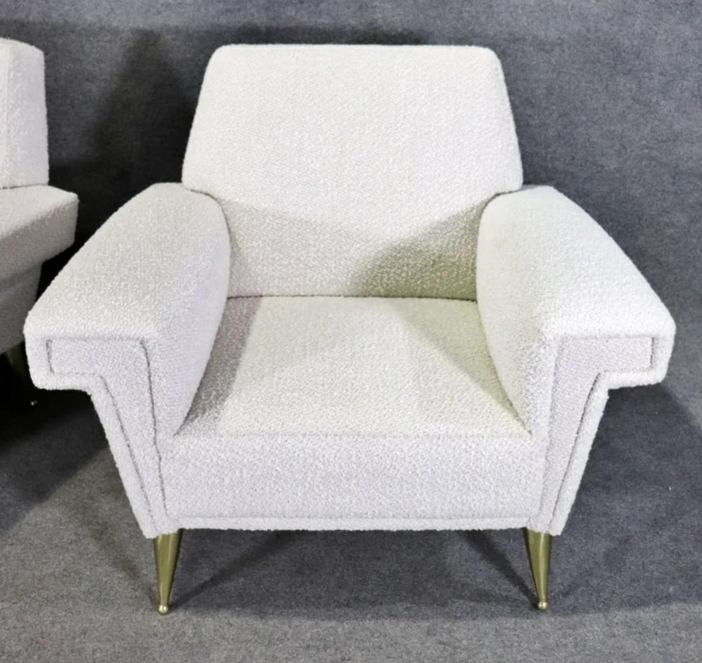 Mid-Century Modern Chaises longues de style italien en vente