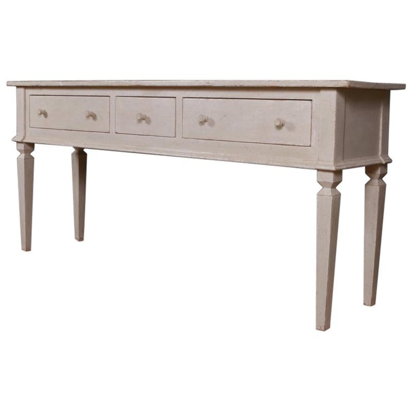 Italian Style Serving/Console Table For Sale