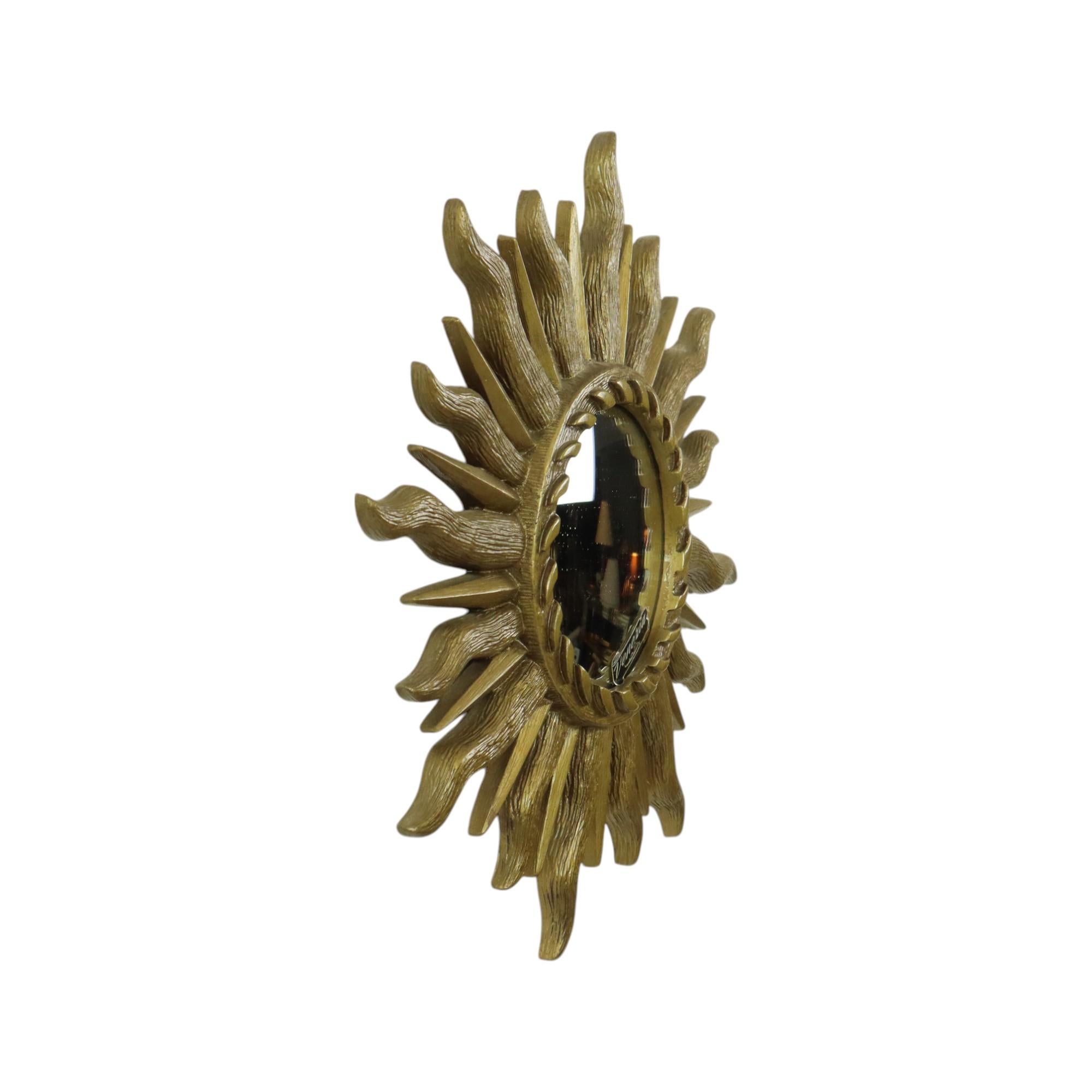 Italienischer Sonnenspiegel Venezia-Sonnenspiegel mit Sonnenschliff, Gold 42cm im Angebot 2