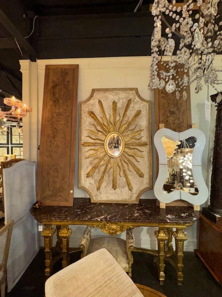 Panel Sunburst Italiano en Bueno estado para la venta en Dallas, TX