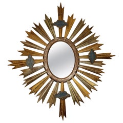 Italian Sunburst with Stations of the Cross Plaques