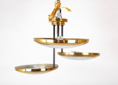 Lámpara italiana de suspensión by Stilnovo