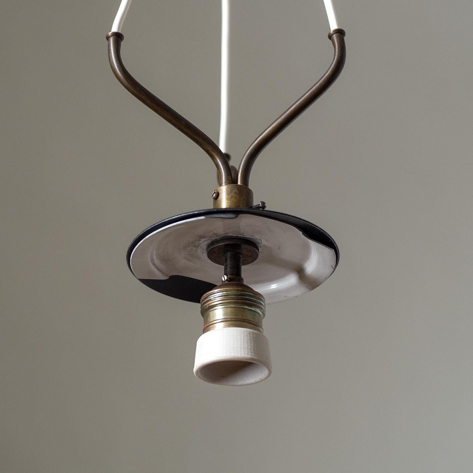 Mid-20th Century Italian Suspension Light, 1950s For Sale