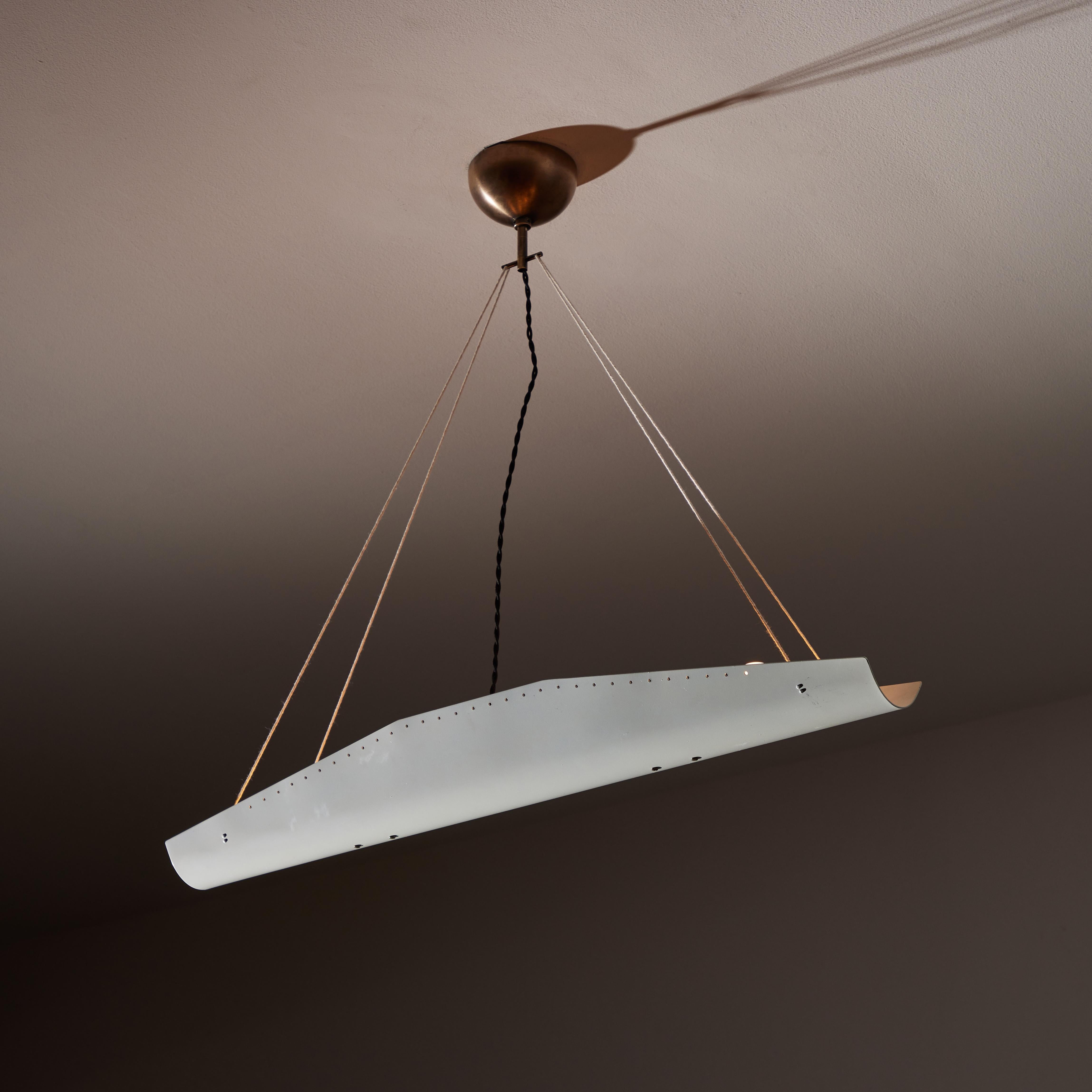 Mid-Century Modern Italian Suspension Light