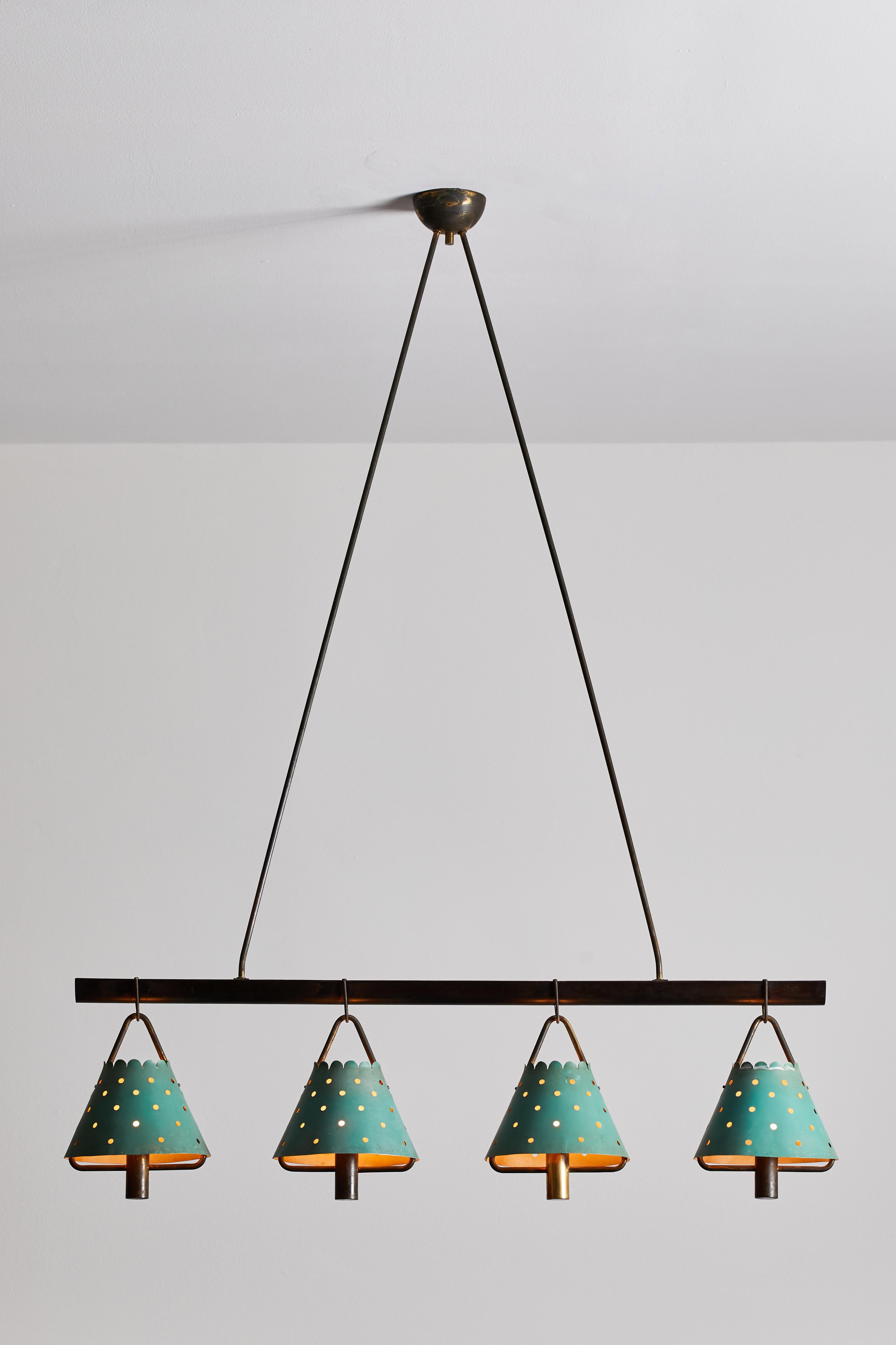 Mid-20th Century Italian Suspension Light